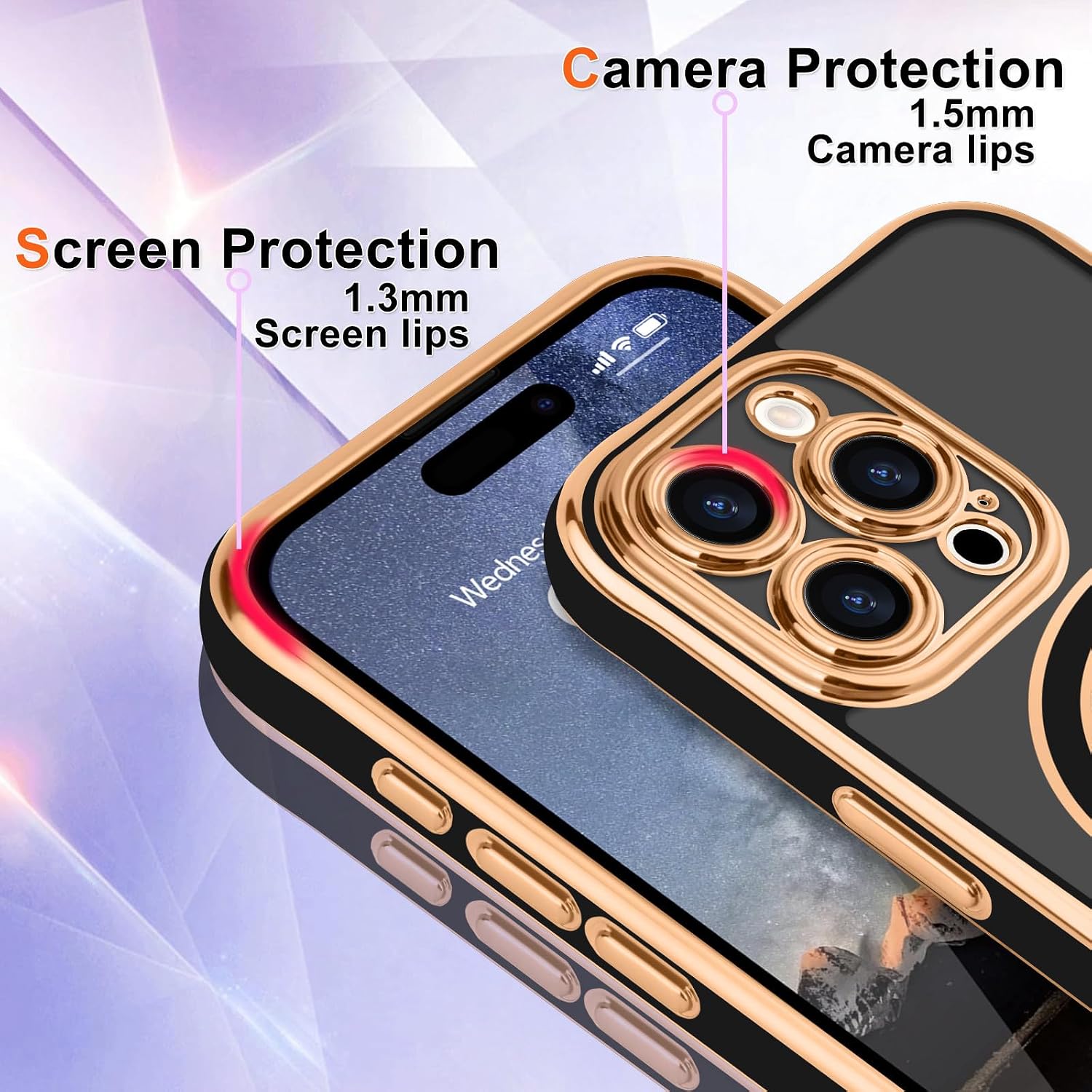 Thumbnail 5 de LCHULLE Magnetic iPhone 14 Pro Case