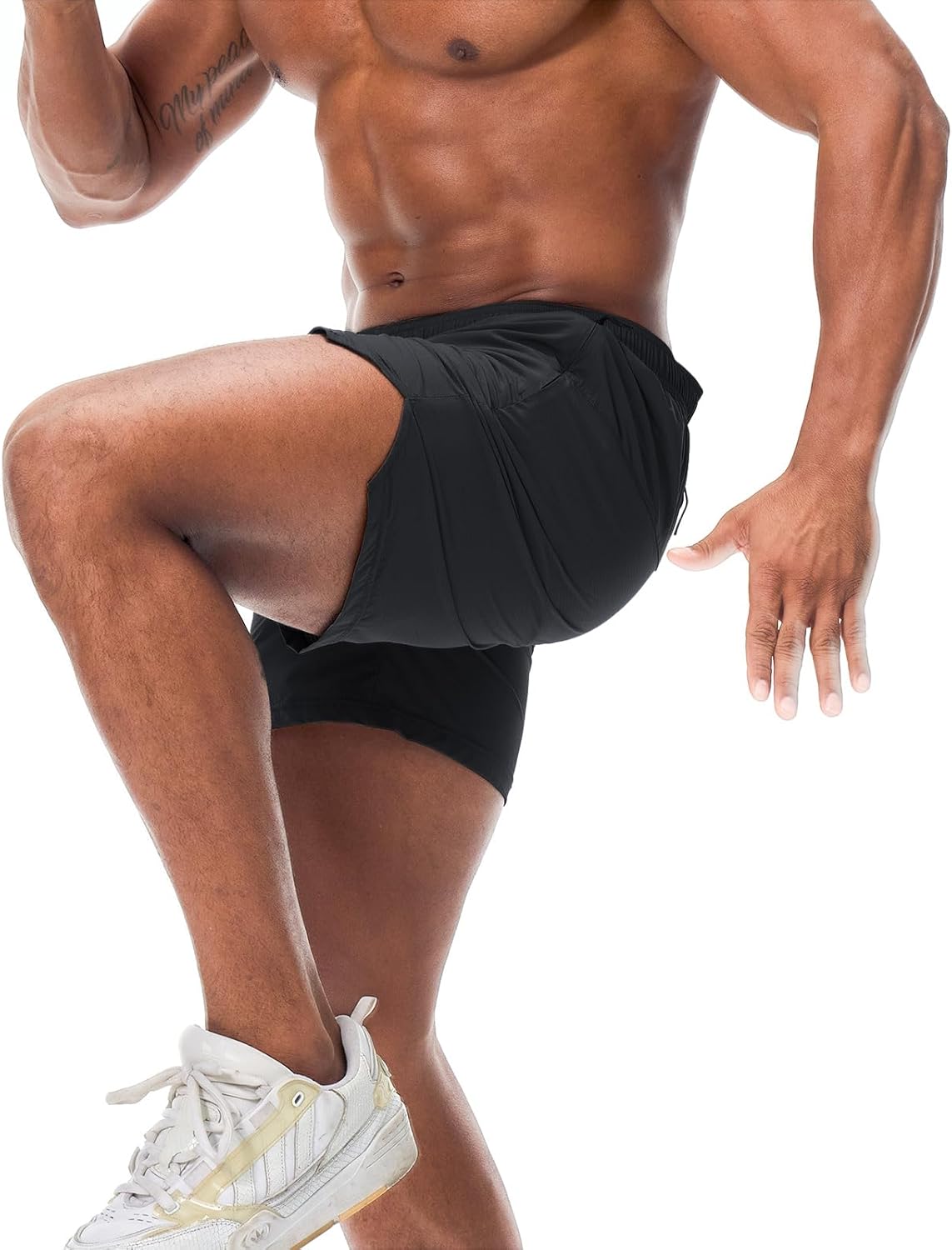 Thumbnail 5 de Danfiki Short de Sport Course Homme – Séchage rapide et poches zippées