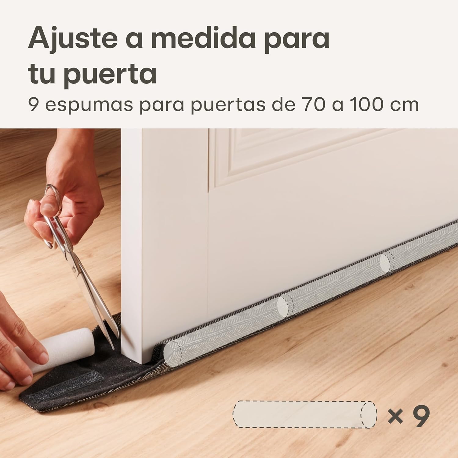 Detalle de Praknu Burlete protector 70–100 cm