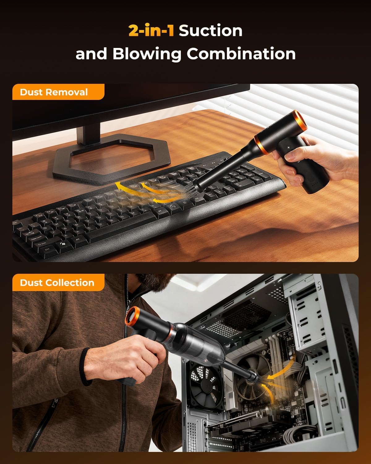 Thumbnail 1 de K&F CONCEPT Soffiatore Aspiratore 300000 RPM