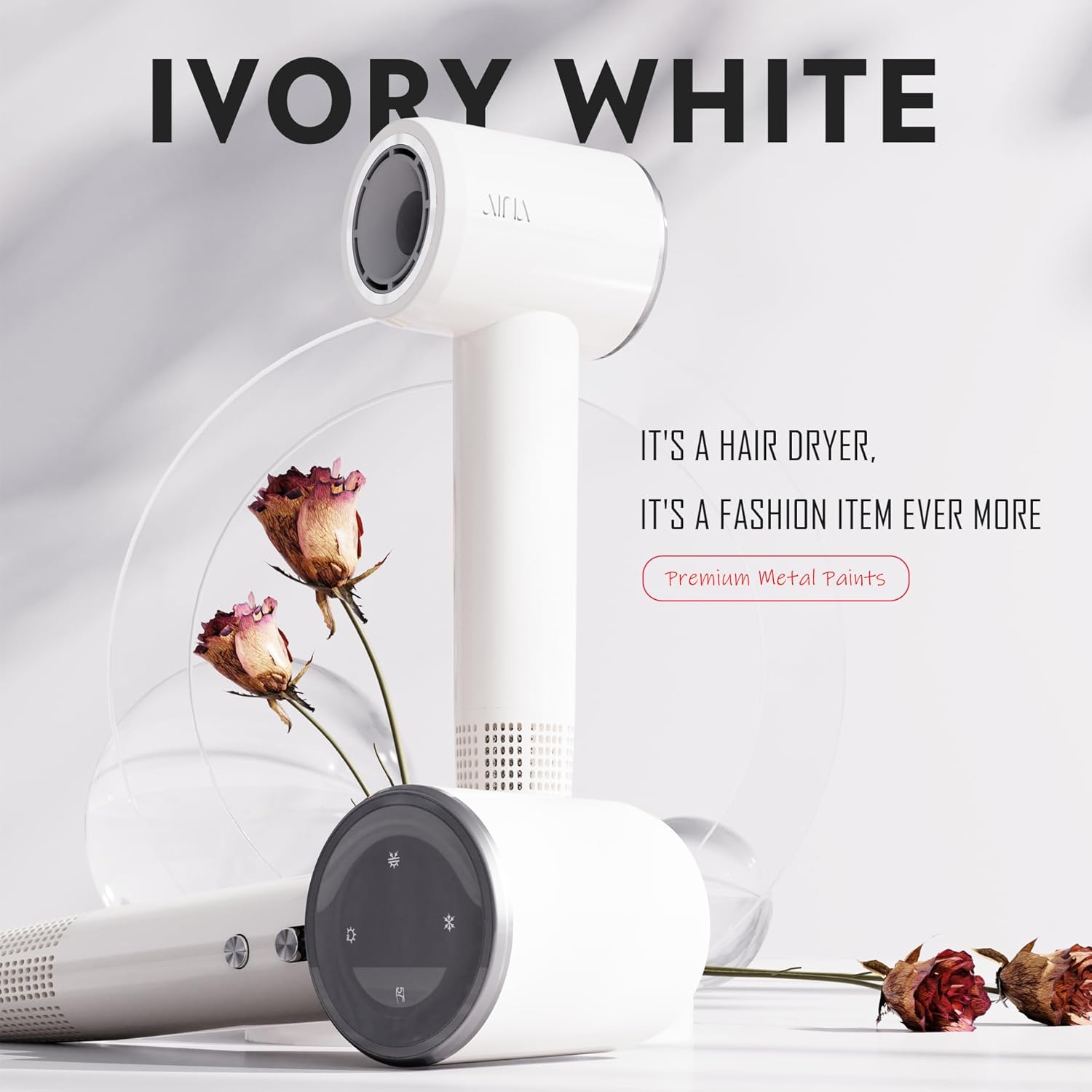 Thumbnail 4 de AINA High Speed Hair Dryer with Brushless Motor (1A White)