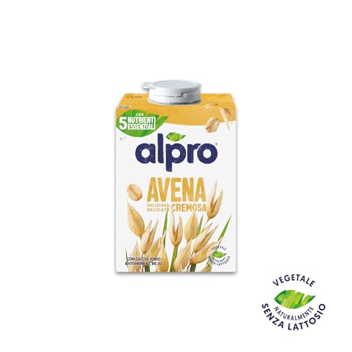 Detalle de ALPRO CLASSICO Bevanda all'Avena – 8 confezioni da 500 ml, naturalmente senza lattosio