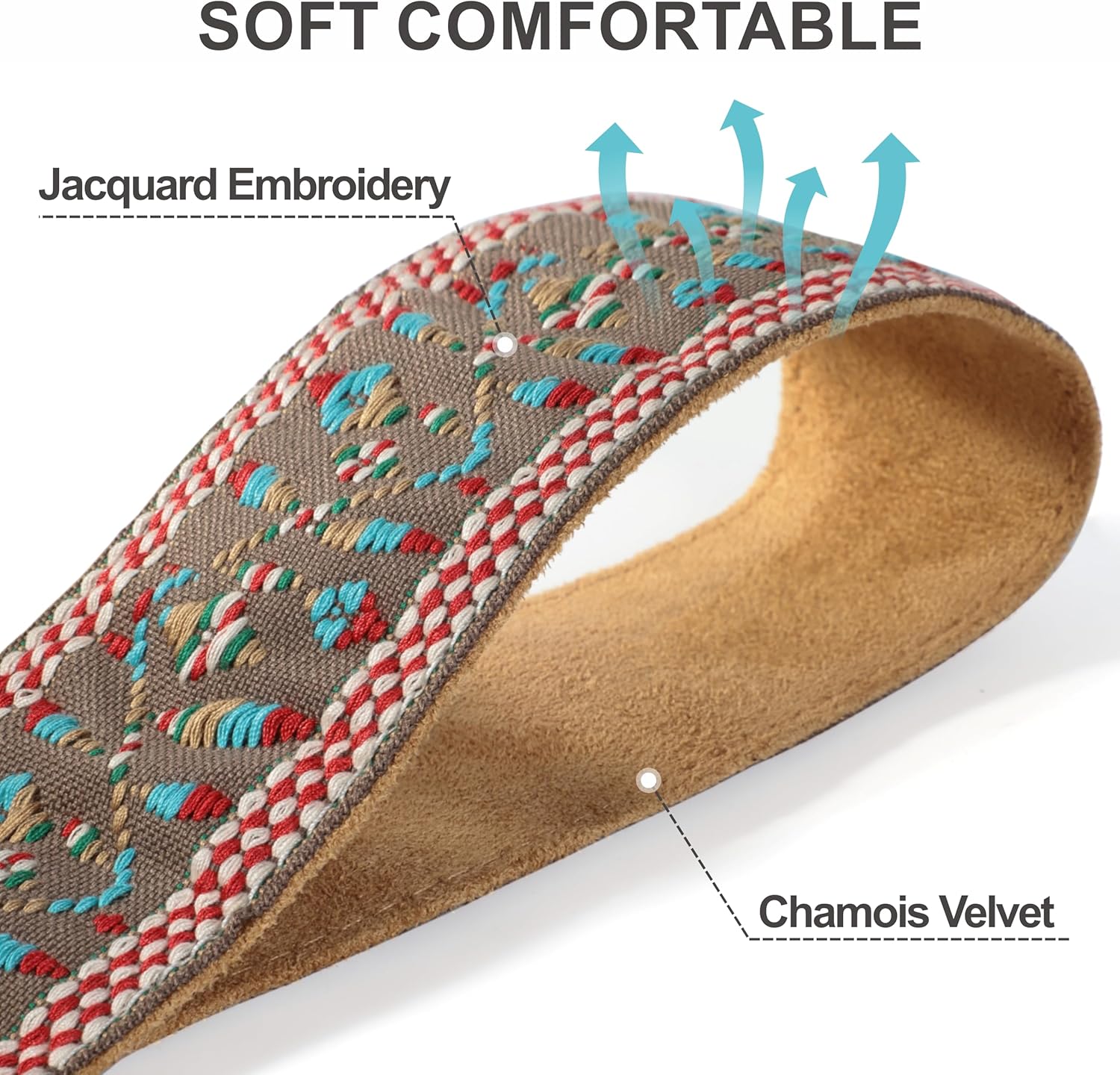 Thumbnail 2 de Padwa Lifestyle Kameragurt 5 cm 📷