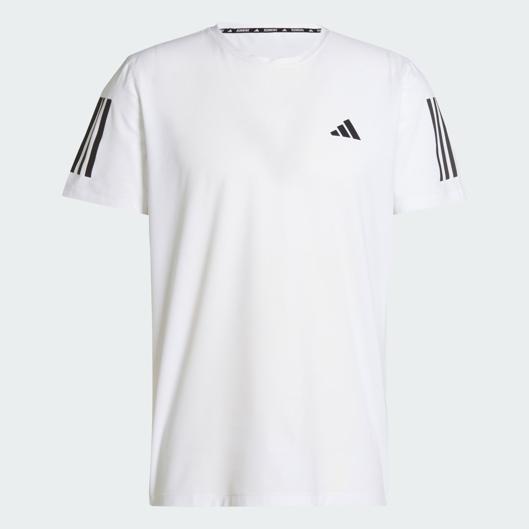 Detalle 2 de Camiseta Own the Run de Adidas: comodidad y estilo para tus rampas de entrenamiento