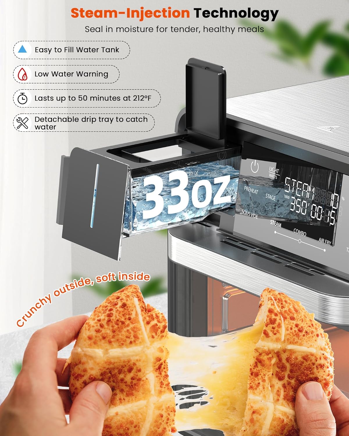 Thumbnail 5 de Nuwave Combi Steam Oven 120 presets