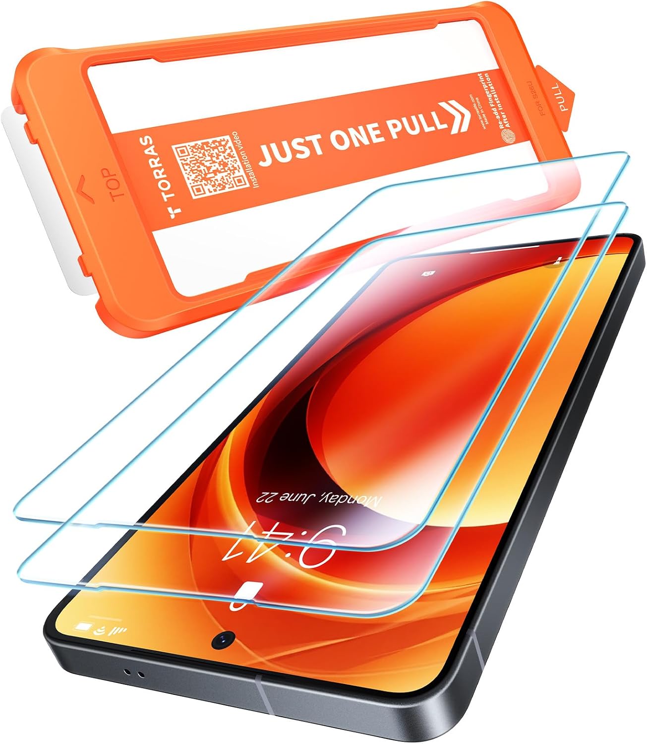 Detalle 2 de Torras S24 Ultra screen protector, 2 pack