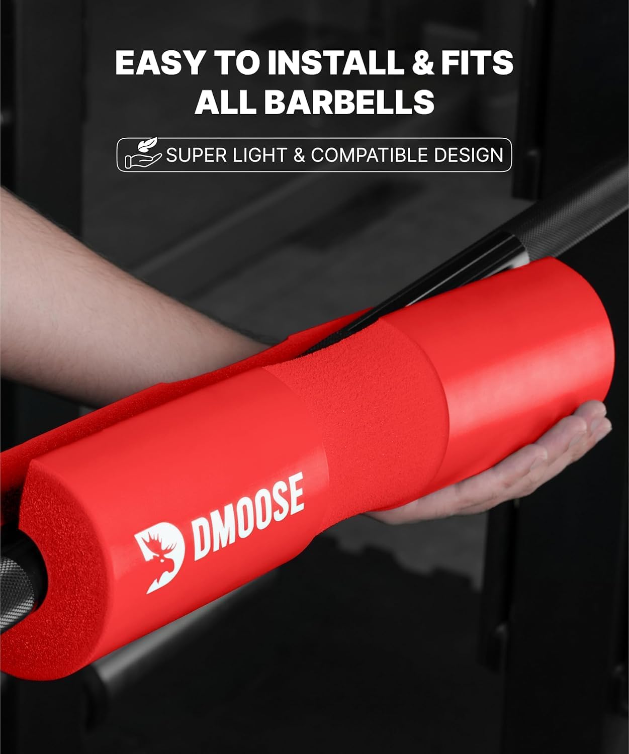 Detalle 2 de DMoose Fitness Barbell Pad for Hip Thrust, Squat & Lunges