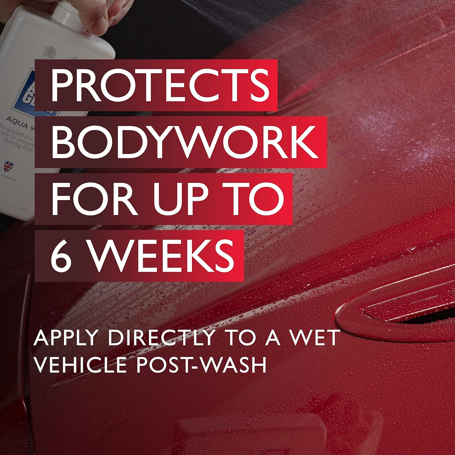 Thumbnail 5 de Autoglym Rapid Aqua Wax 500ml – Complete Car Wax Kit for All Exterior Surfaces