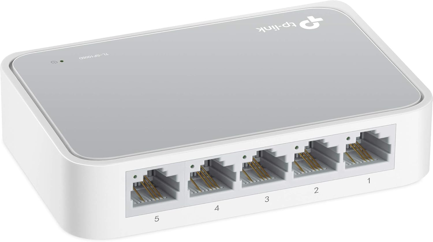 Learning Resources TP-Link TL-SF1005D 5-Port Fast Ethernet Unmanaged Switch (Plug-and-Play, Desktop)