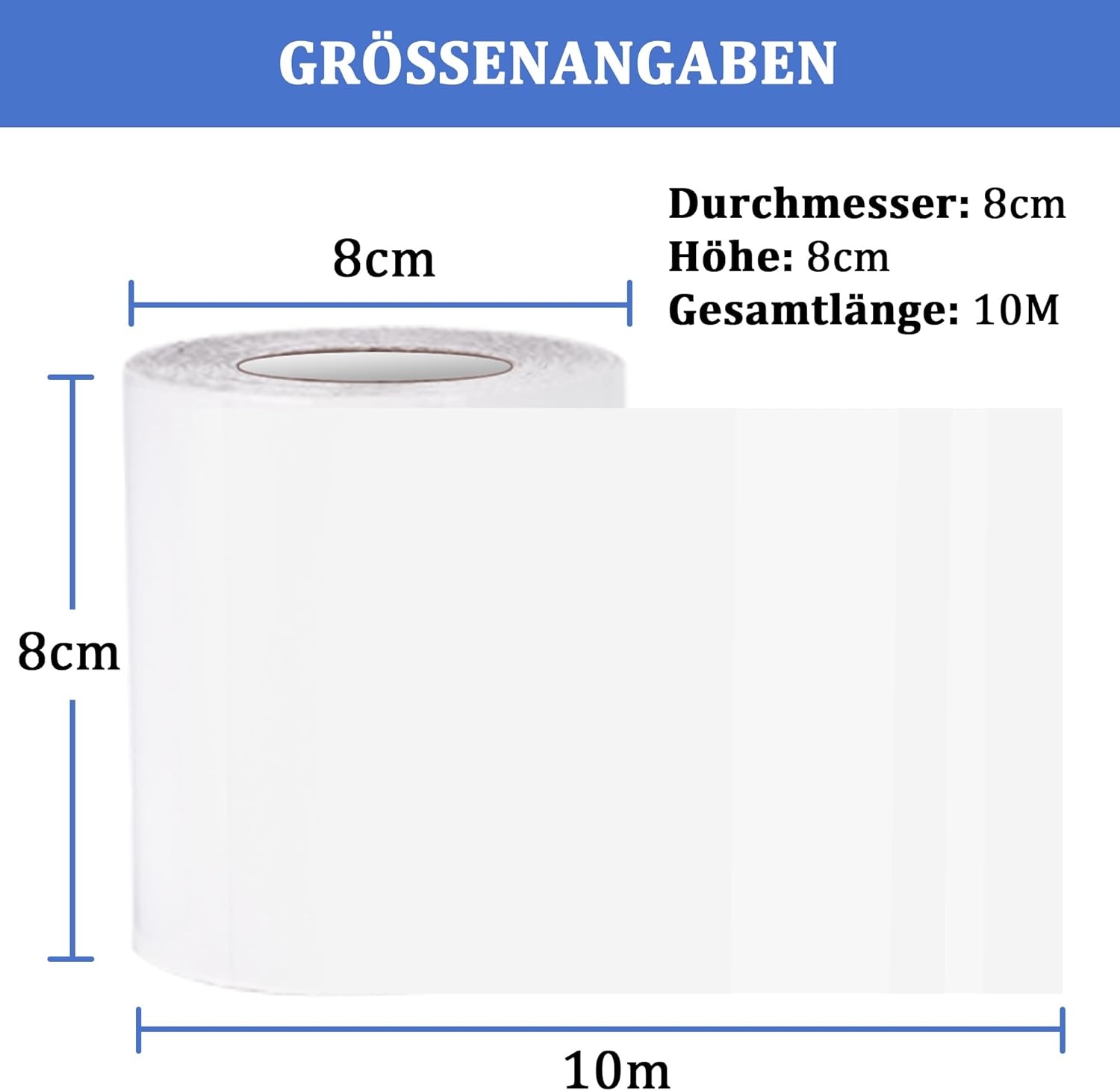 Thumbnail 2 de HONGTAISHENG Ruban de Réparation Bâches TPU 10M*8CM 📦