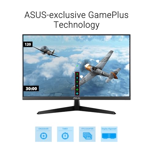 Thumbnail 7 de ASUS Moniteur de Jeu VY249HGR Eye Care – 23,8 pouces IPS, 120 Hz OC, Full HD