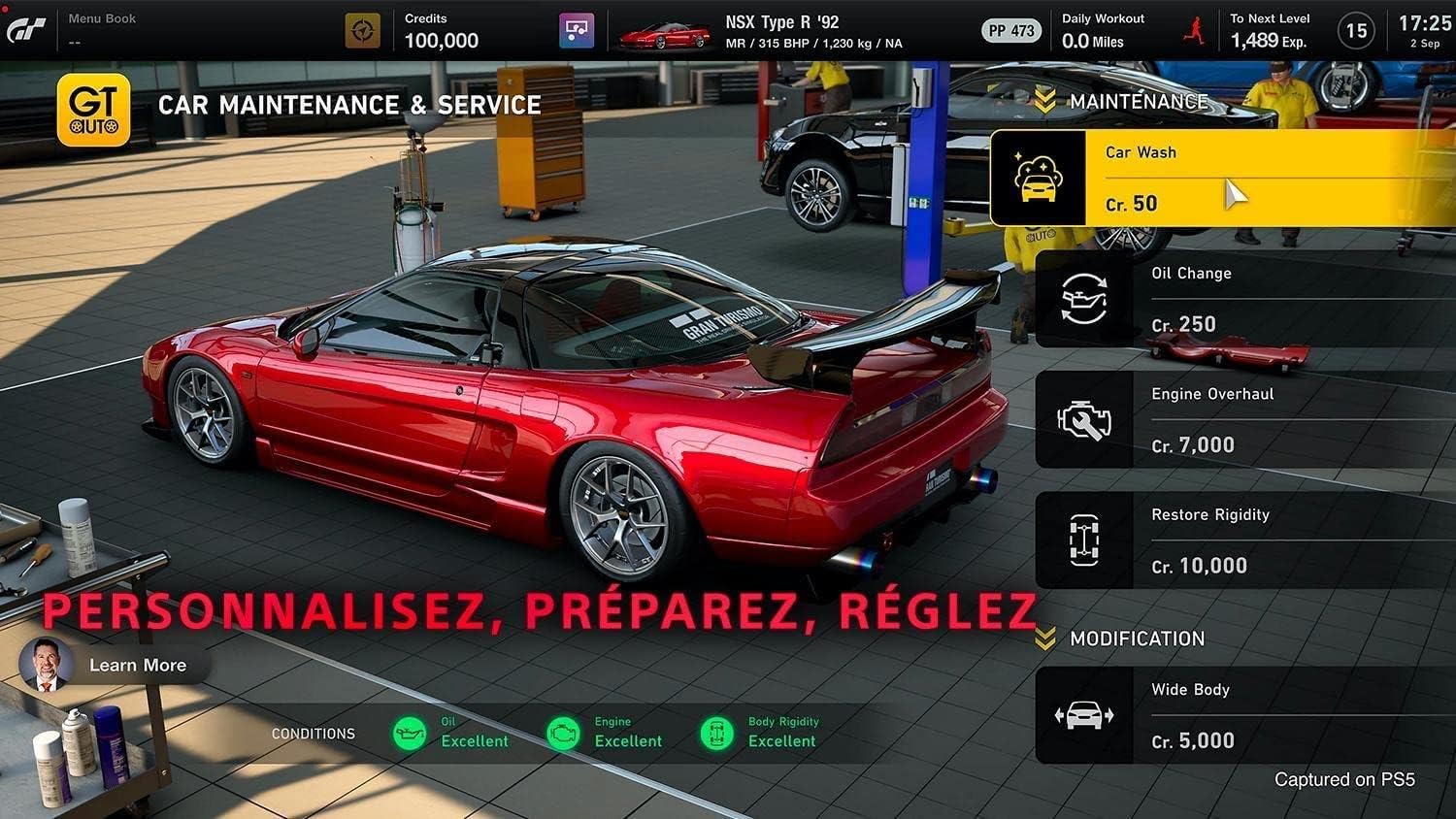 Detalle de Gran Turismo 7 sur PS4 (édition Standard) – version physique avec CD