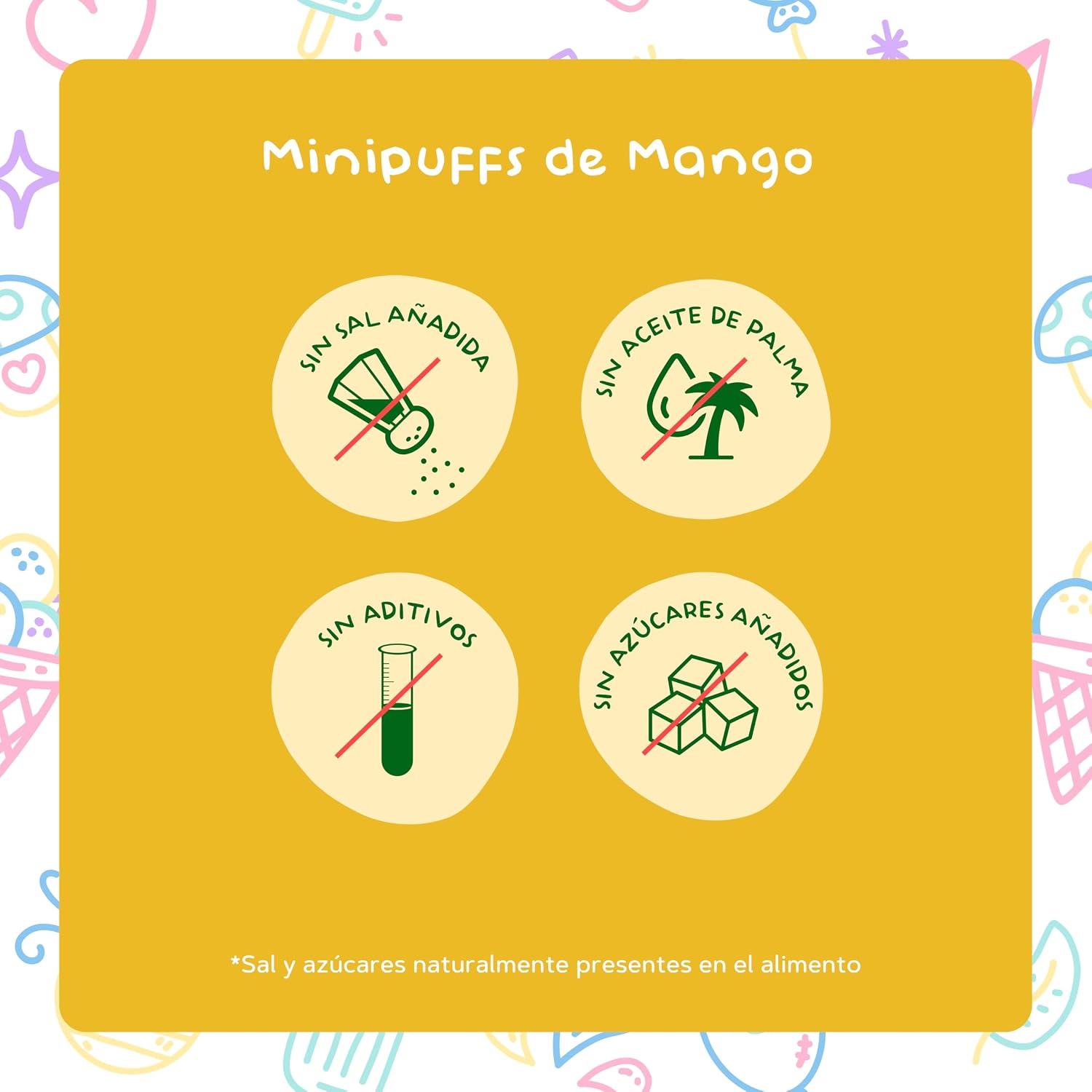 Thumbnail 5 de Hero Solo Minipuffs de Mango 🍃 Bio y Ecológicos, Pack de 10
