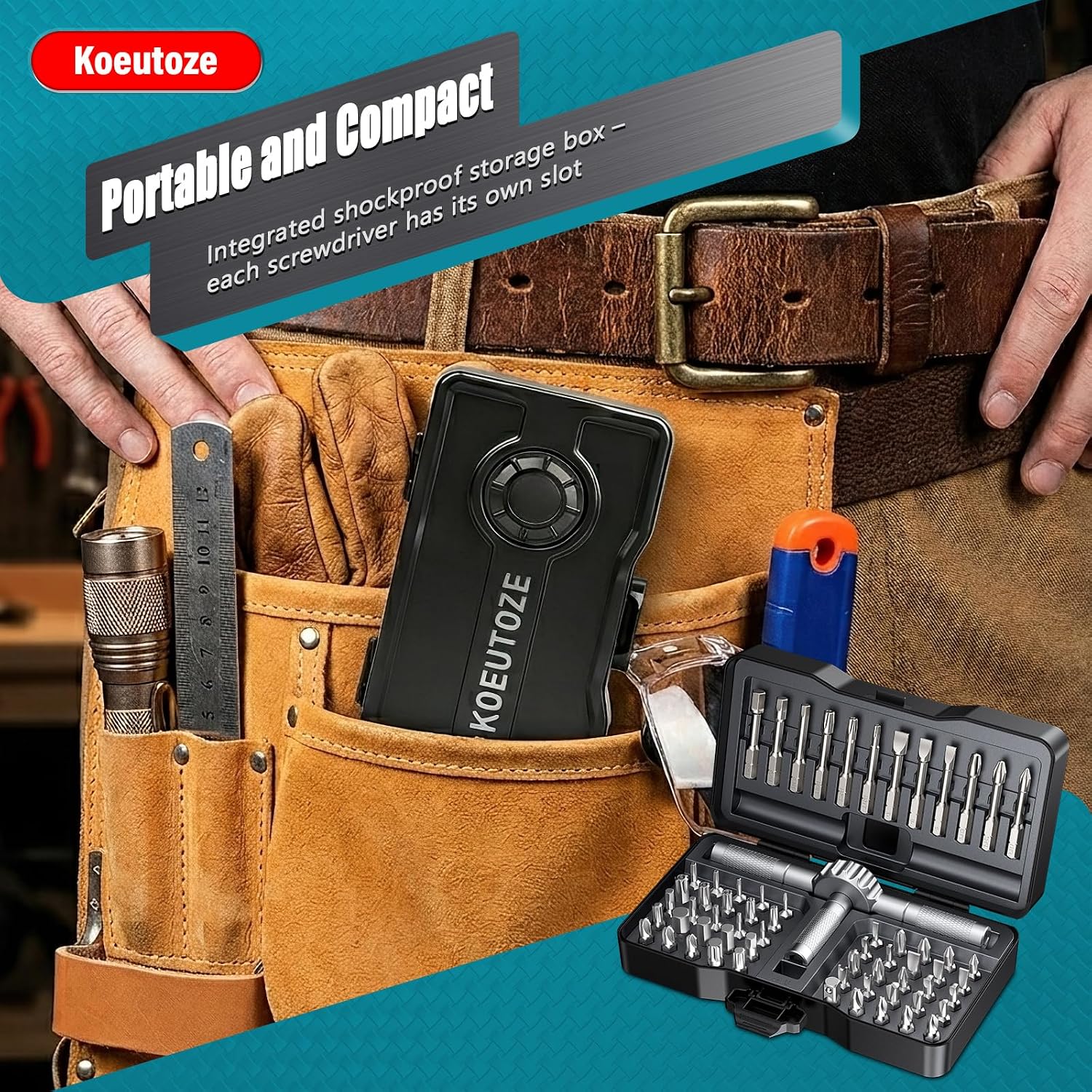 Thumbnail 6 de Koeutoze ZYT-R65-66in1JiLLSD – magnetyczny zestaw wkrętaków 66 w 1