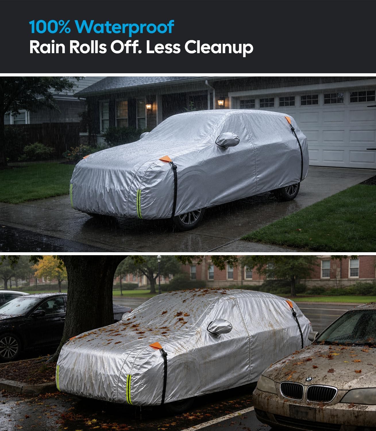 Thumbnail 4 de Wigoo BMW X5 Car Cover Accessories (2007-2026): Custom-Fit, Weatherproof SUV Cover
