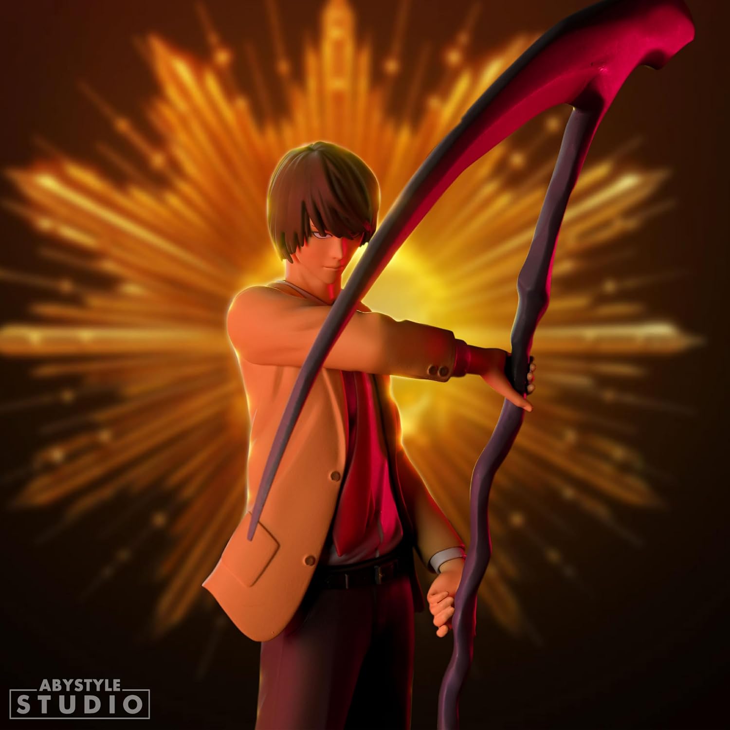 Detalle 1 de ABYSTYLE ABYFIG022_US デスノート Light SFCフィギュア PVC製・鎌を持つデザイン