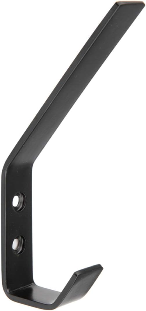 Thumbnail 3 de Amazon Basics AB6000-FB-5 Drywall Coat Hook, Matt Black – 5 Pack