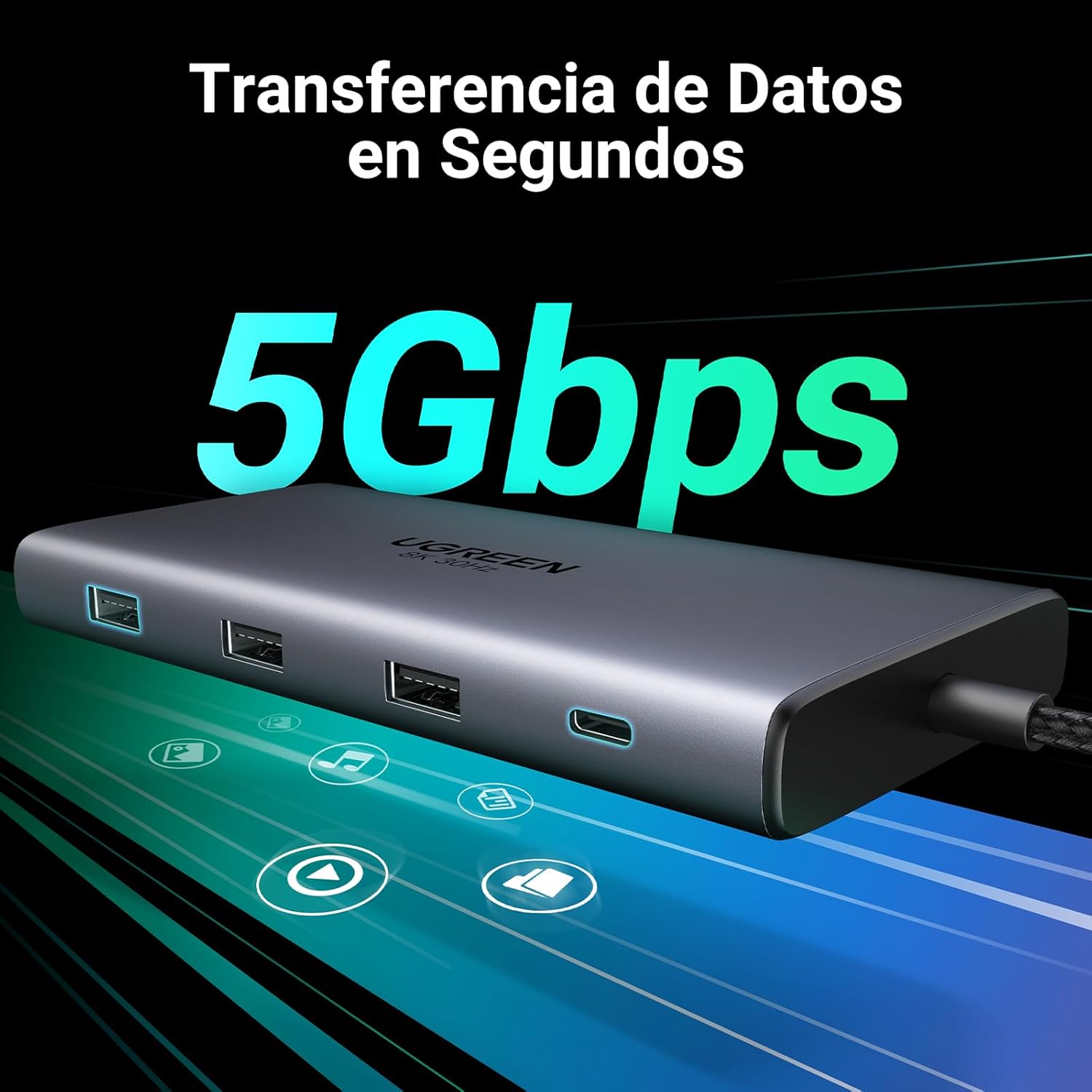 Thumbnail 6 de UGREEN Revodok 210 Docking Station 📺