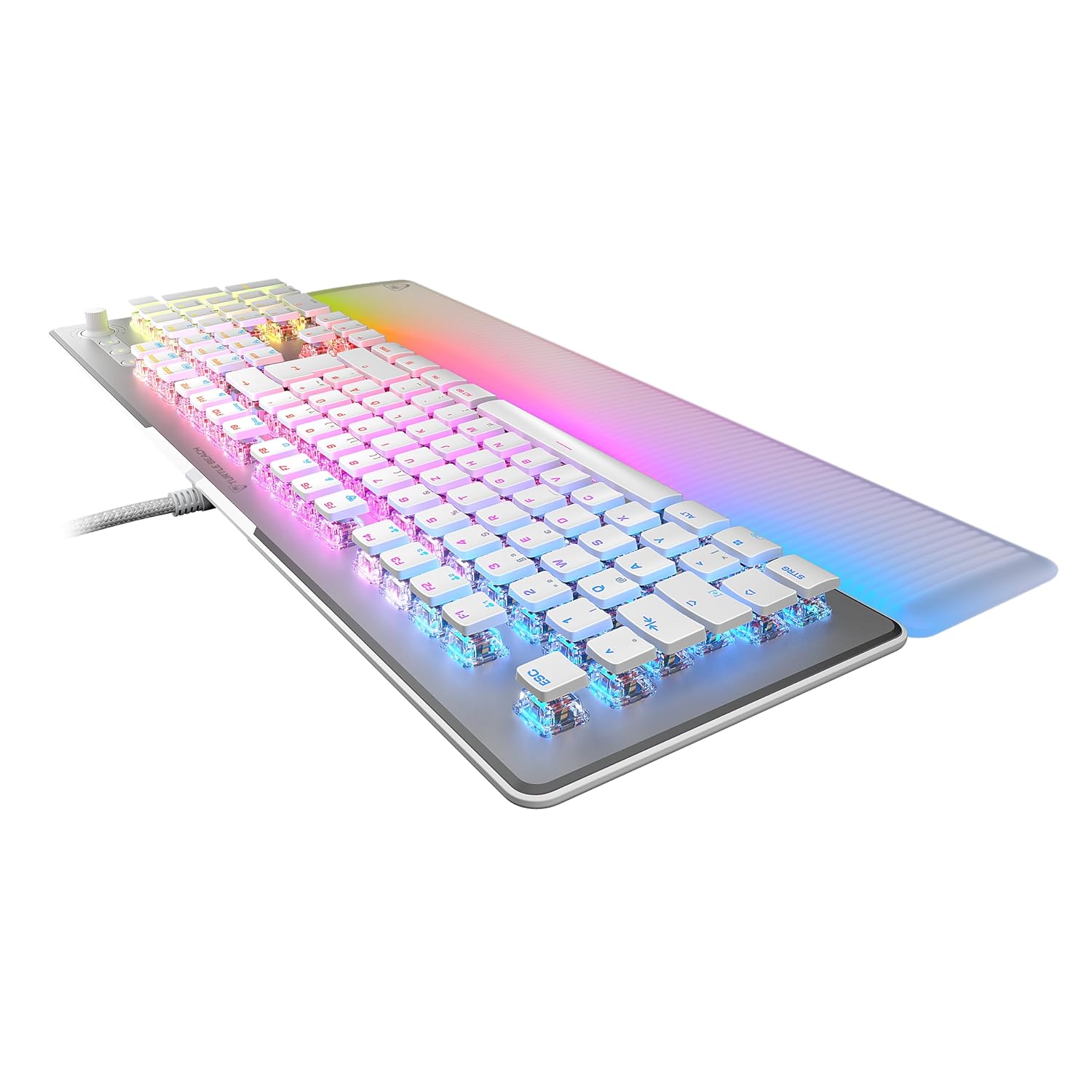 Thumbnail 1 de Turtle Beach Vulcan II Max – Optisch-mechanische Tastatur mit Titan II Schaltern, abnehmbare Handballenauflage und RGB