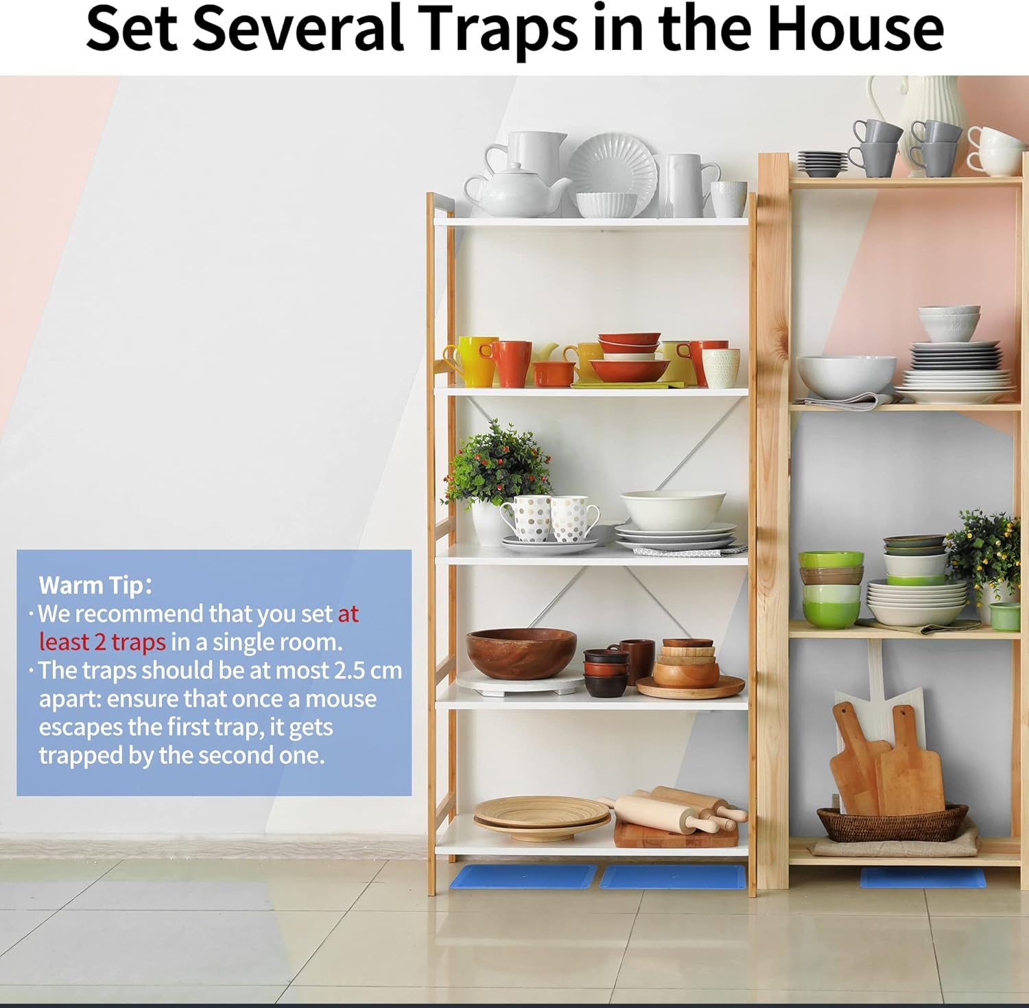 Thumbnail 6 de LULUCATCH mt002 Mouse Glue Traps, 24-Pack, 5 x 10-Inch Plastic Trays
