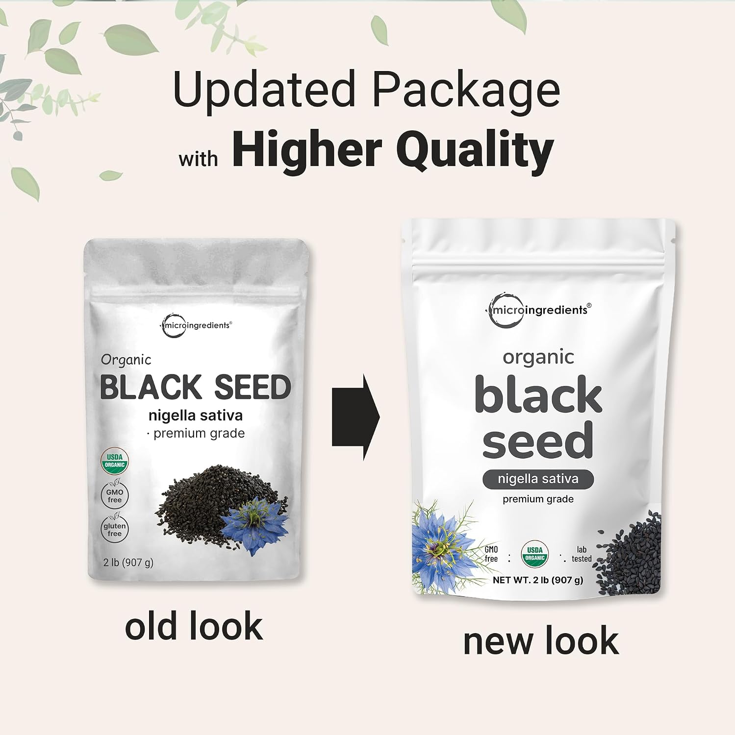 Thumbnail 2 de Micro Ingredients Organic Black Cumin Seeds, 2 lb Whole Nigella Sativa