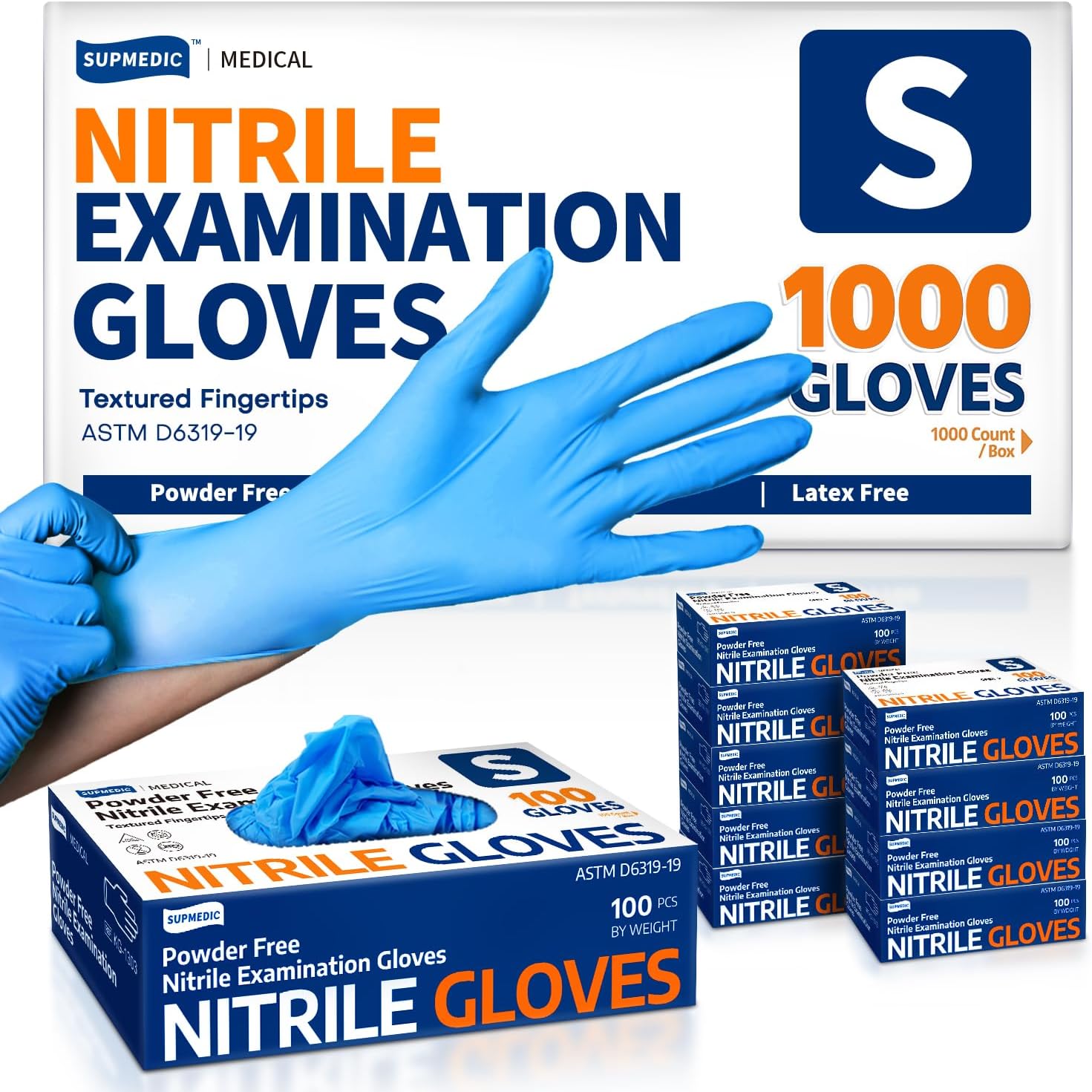 Thumbnail 6 de Supmedic Medical Soft Max™ 1000 Nitrile Gloves