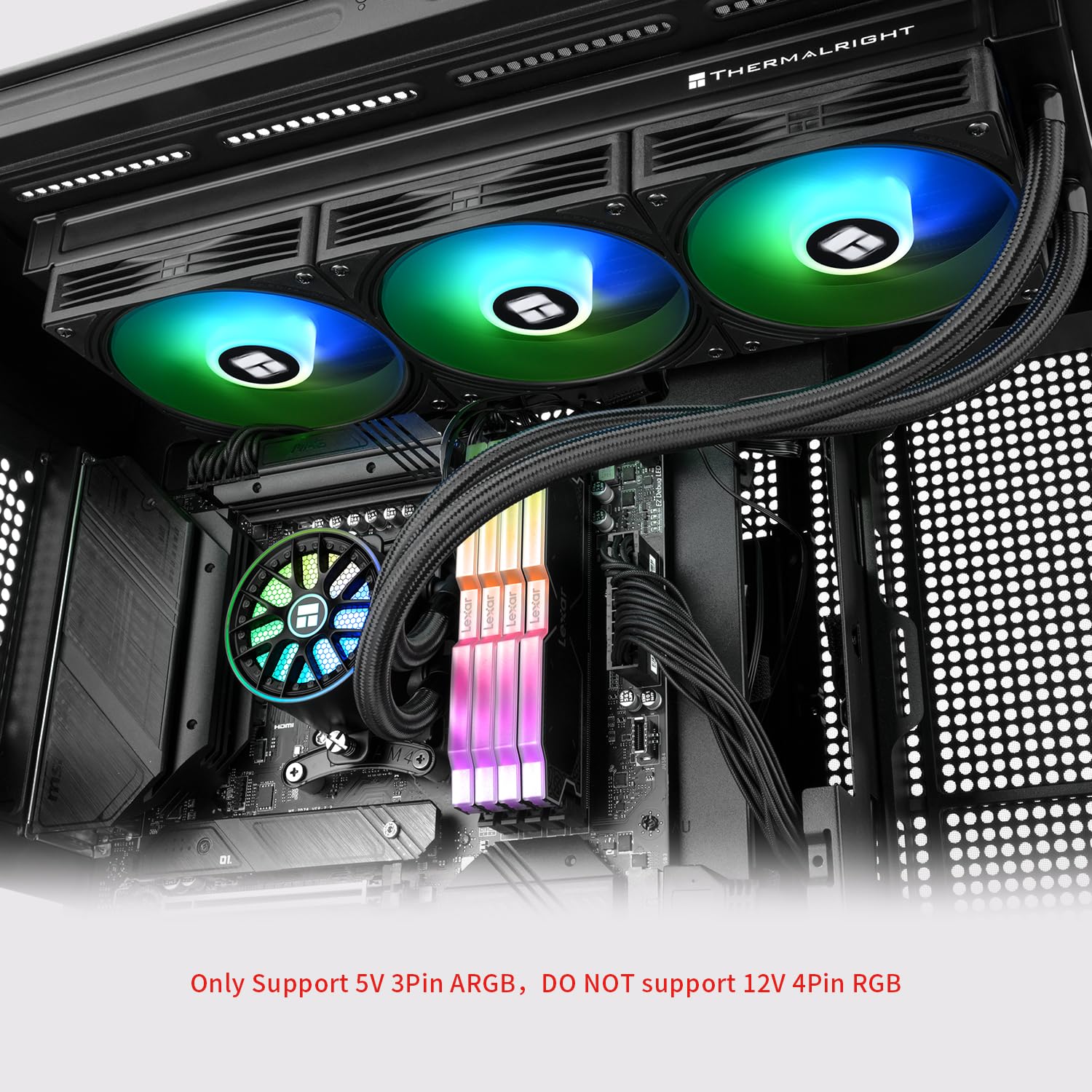 Thumbnail 4 de TR-AQUA ELITE 360 V6 ARGB Black-CPU Liquid Cooler
