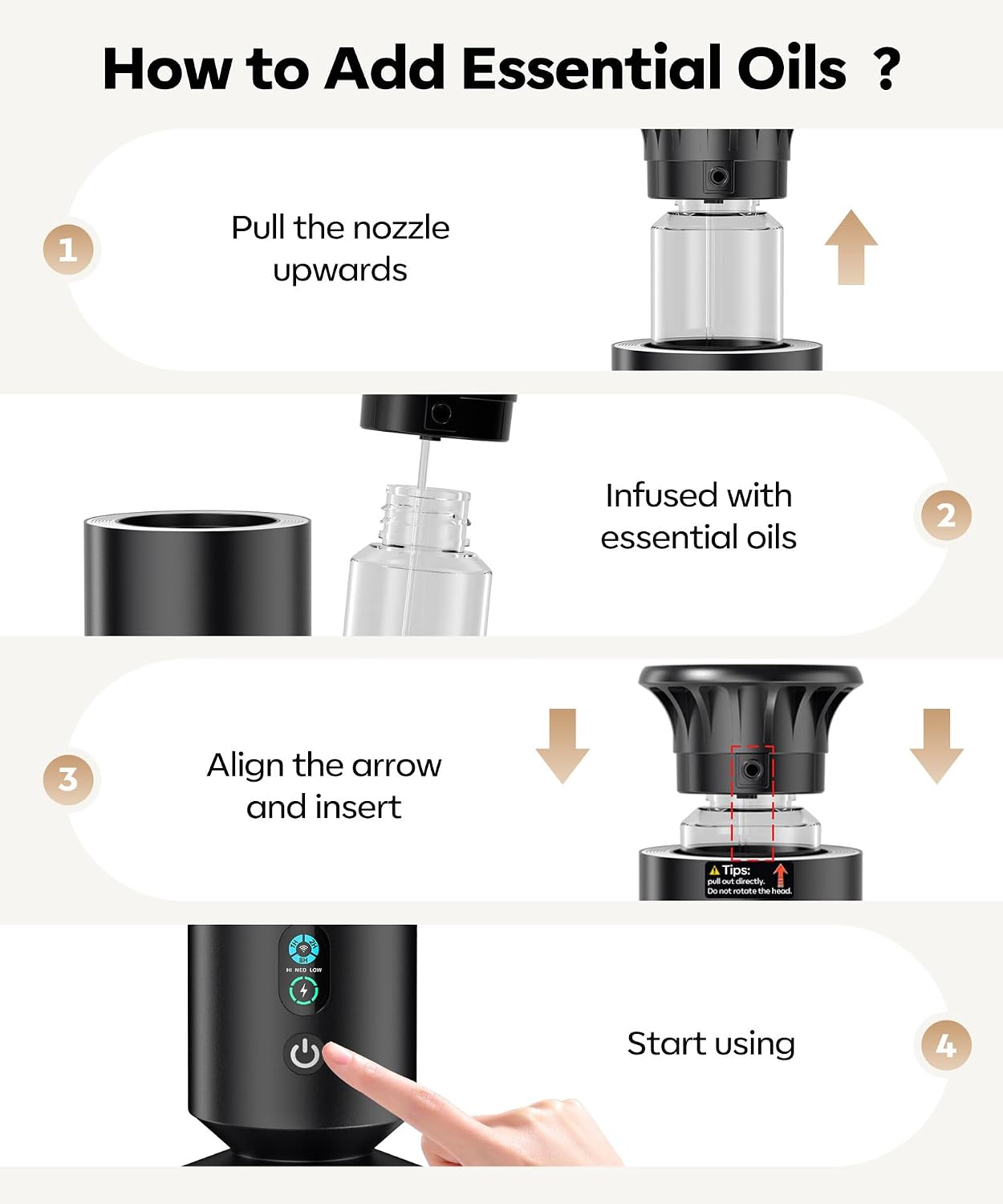 Detalle 2 de Waterless Scent Diffuser Kit