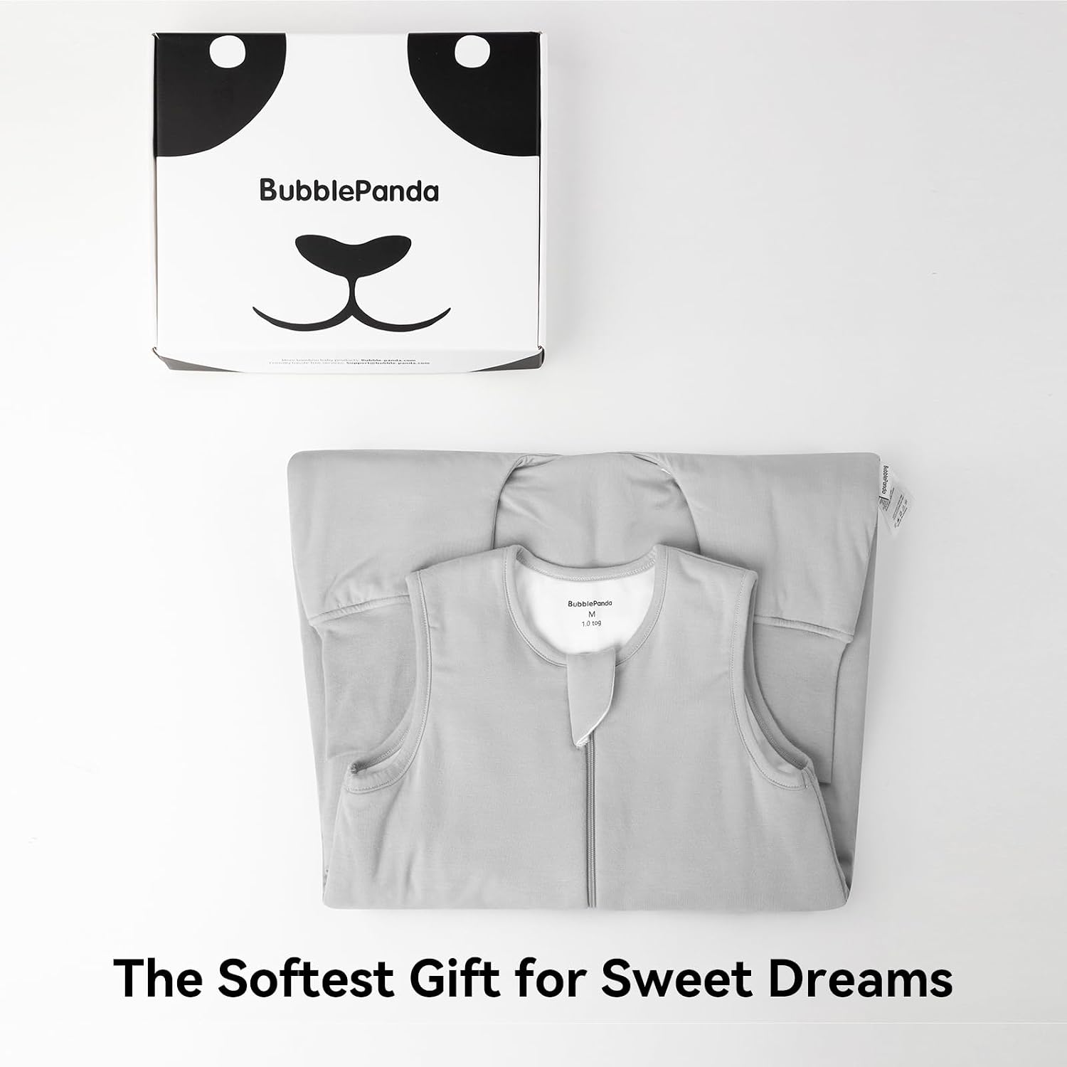 Detalle de BubblePanda 1.0 TOG Bamboo Rayon Sleep Sack with Feet, 1T–2T