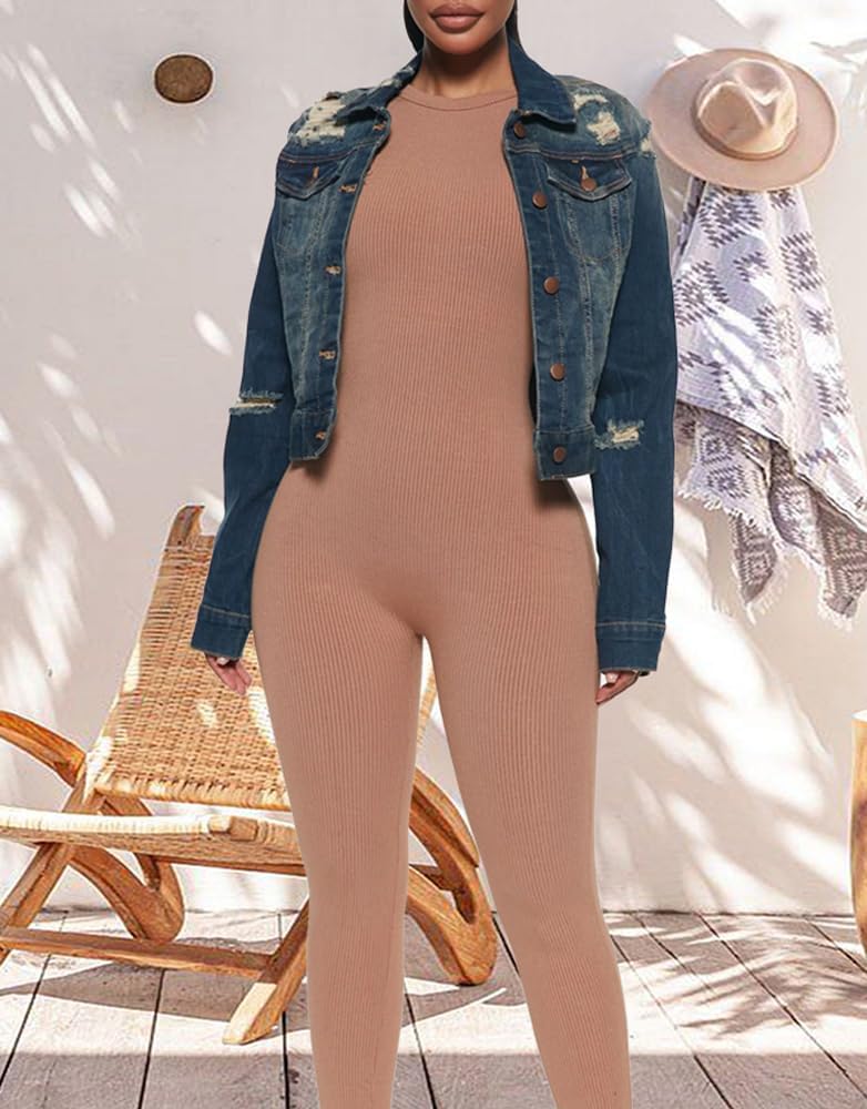 Detalle 1 de BessCops Women's Denim Jacket