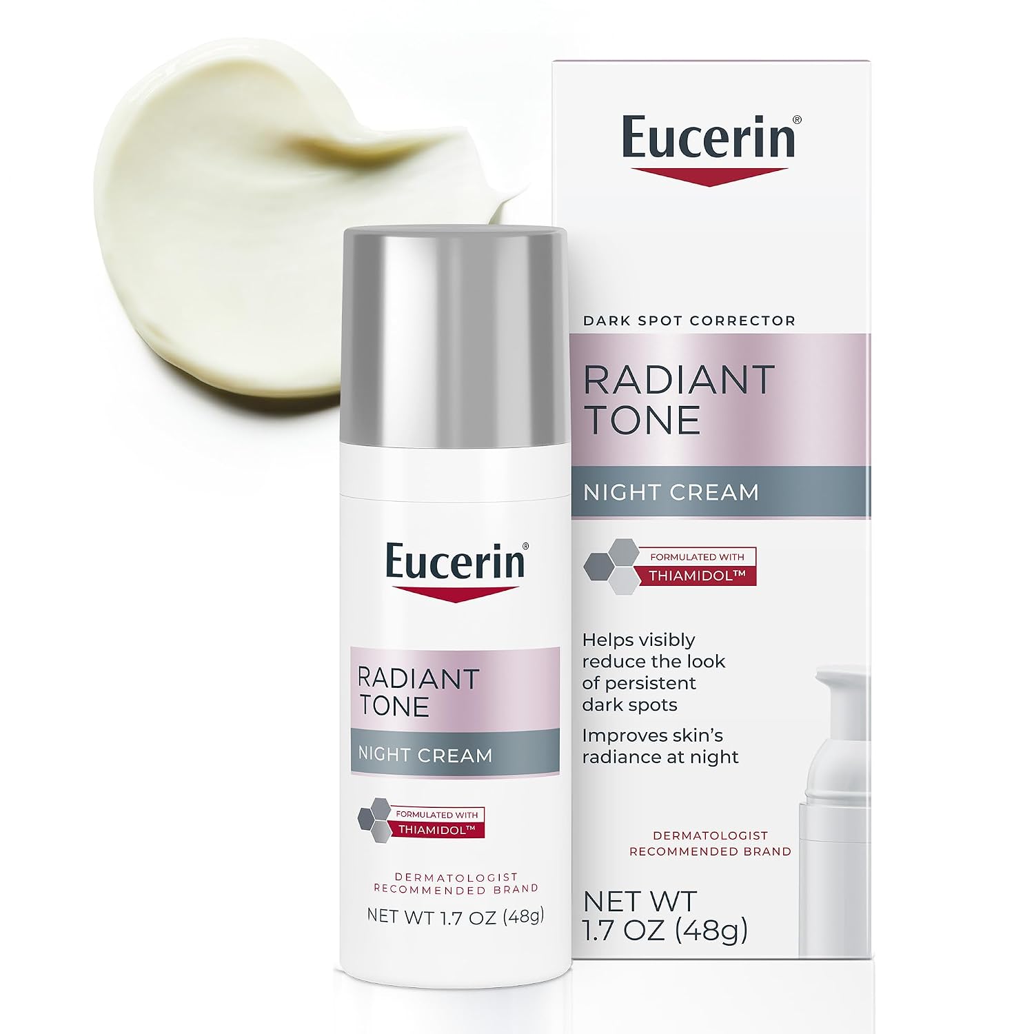 Detalle de Eucerin Radiant Tone Night Cream with Thiamidol (Dark Spot Corrector) 1.7 oz