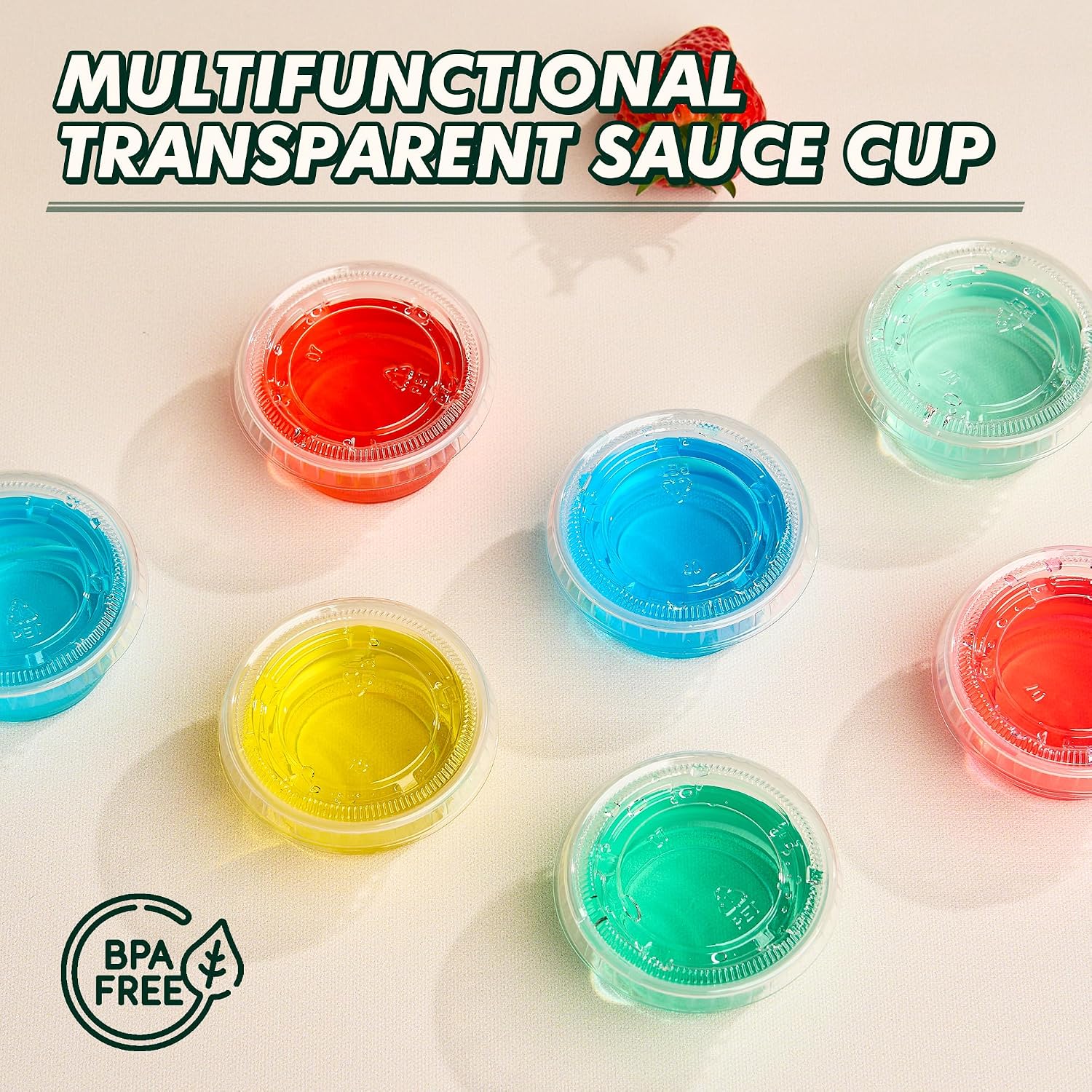 Thumbnail 6 de CELLURA 500 Set 2 oz Jello Shot Cups with Lids