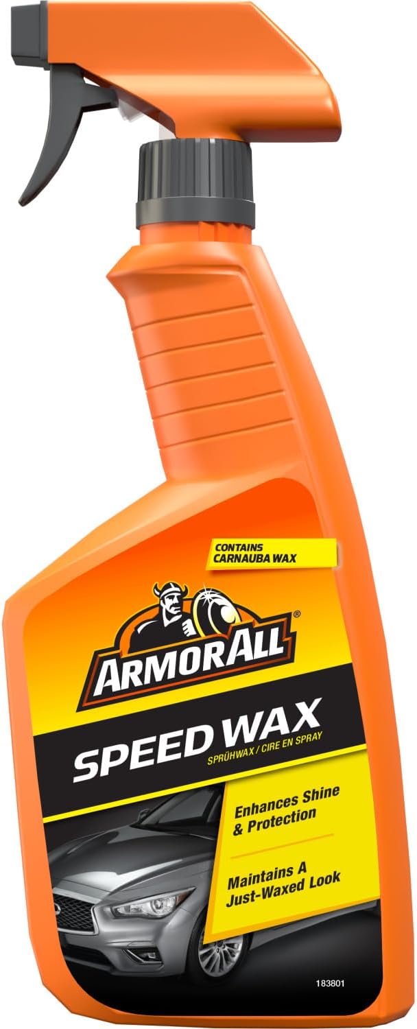Armor All 44500L Speed Wax Spray Nettoyant, 500 ml