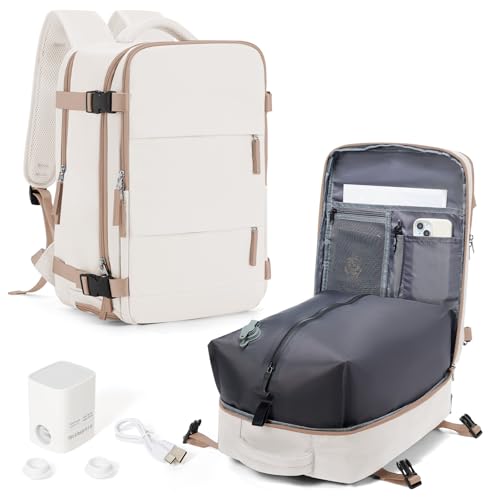 Detalle de HPLQQ Sac à dos de voyage sous vide 40 x 30 x 20 cm, pompe, 24 L