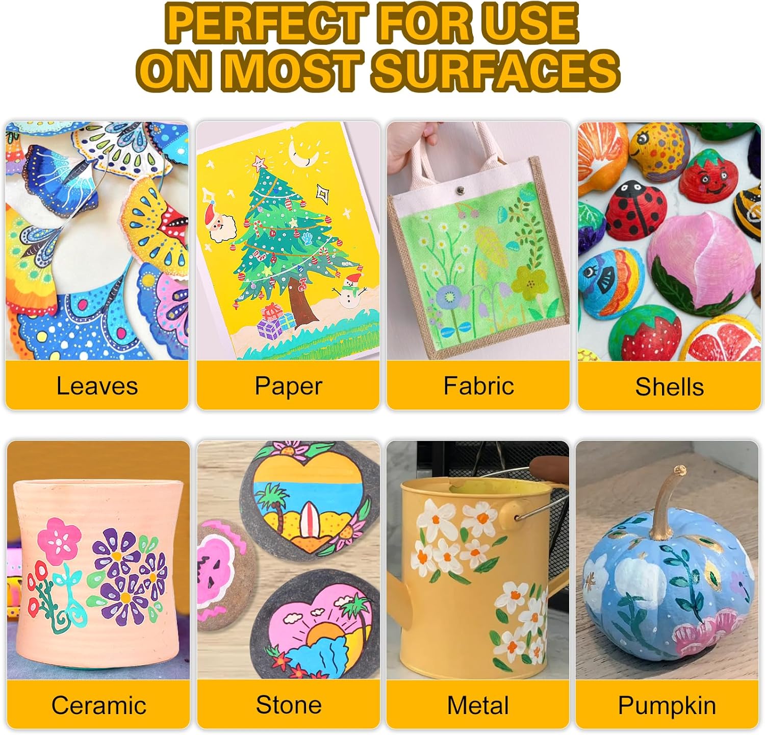 Thumbnail 2 de NICETY 58 Colours 3mm acrylic paint pens 🎨