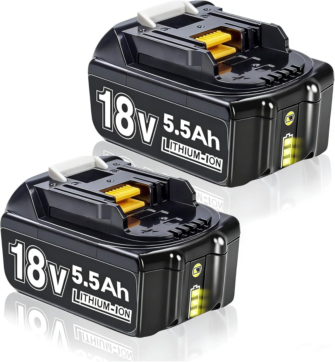 18V Ersatzakku mit 5.500 mAh für Makita