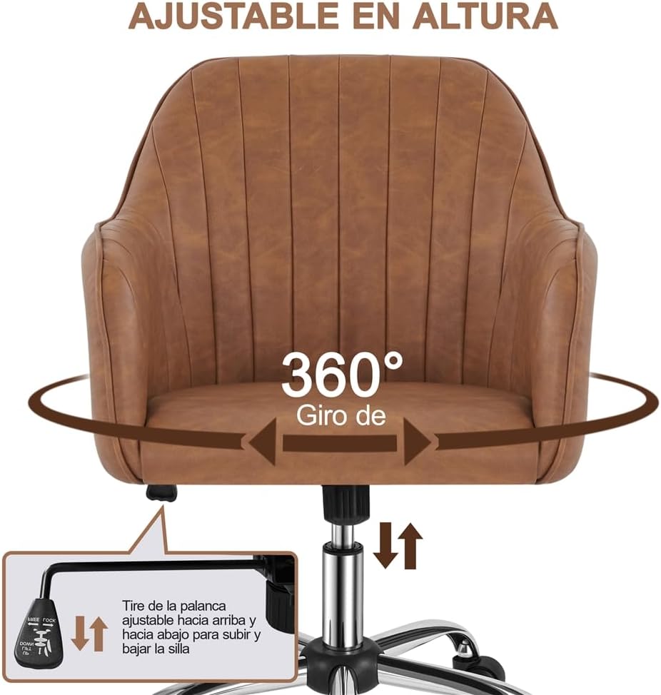 Thumbnail 3 de Yaheetech Silla de Oficina Ergonómica