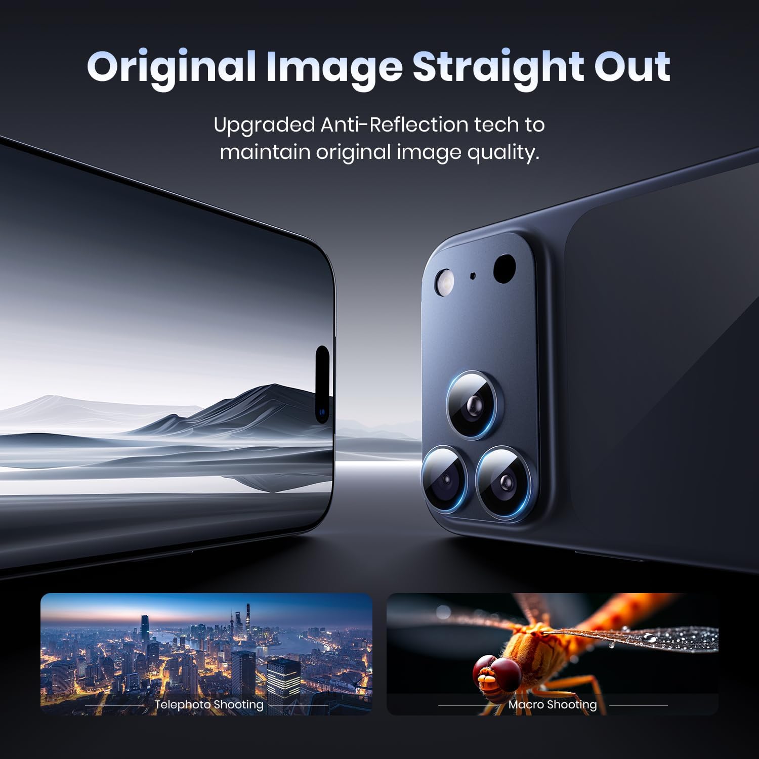 Thumbnail 2 de Hoerrye iPhone 17 Pro Max Camera Lens Protector