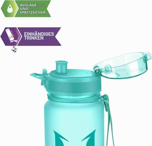 Detalle de Super Sparrow Trinkflasche aus Tritan, 1.000 ml, BPA-frei und auslaufsicher