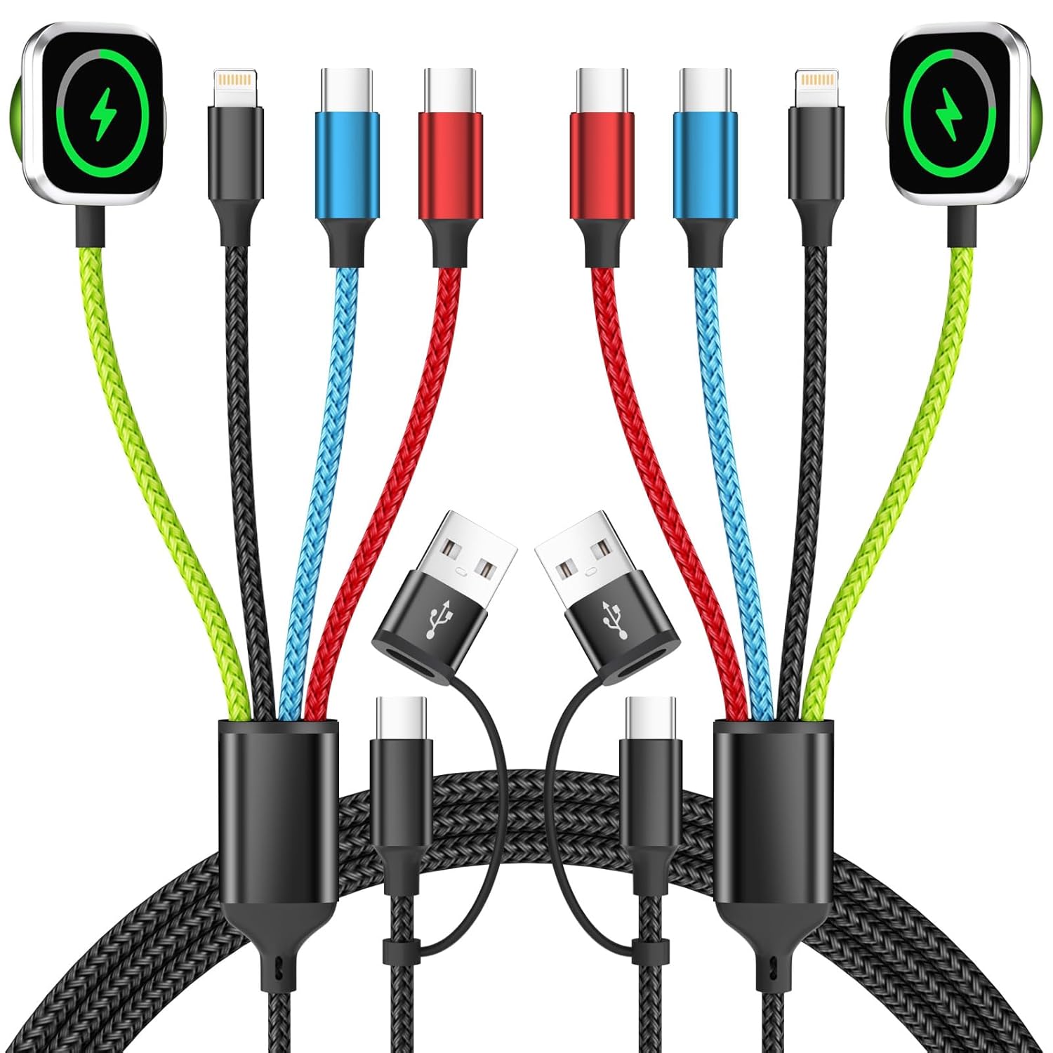 Thumbnail 6 de Travel Essentials 4-in-2 Multi Charging Cable 5FT 🔌
