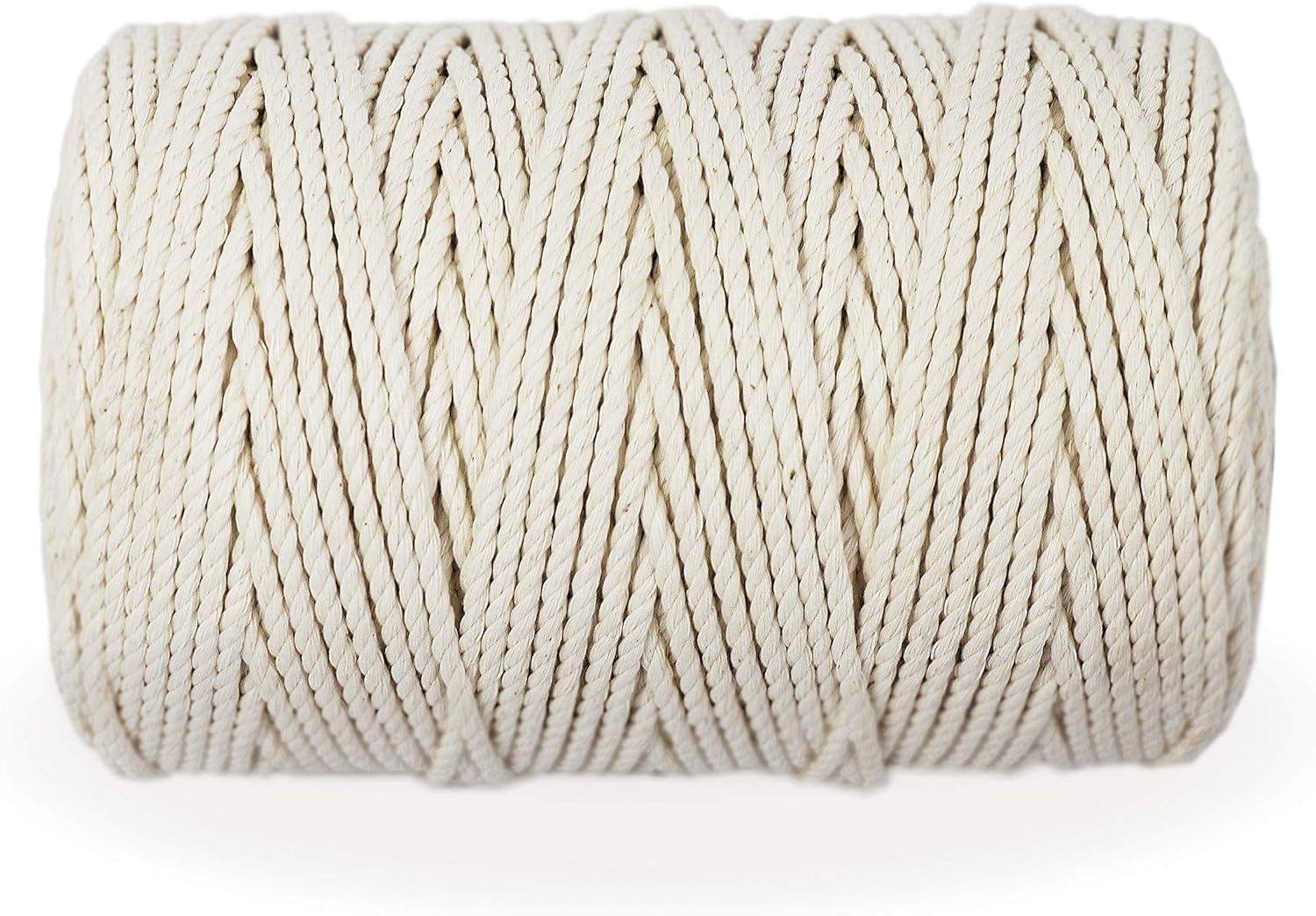 Thumbnail 1 de GRÜNTEK Spago Macramé 150 m in Filo di Cotone Bianco — Corda ecologica per giardinaggio e decorazioni