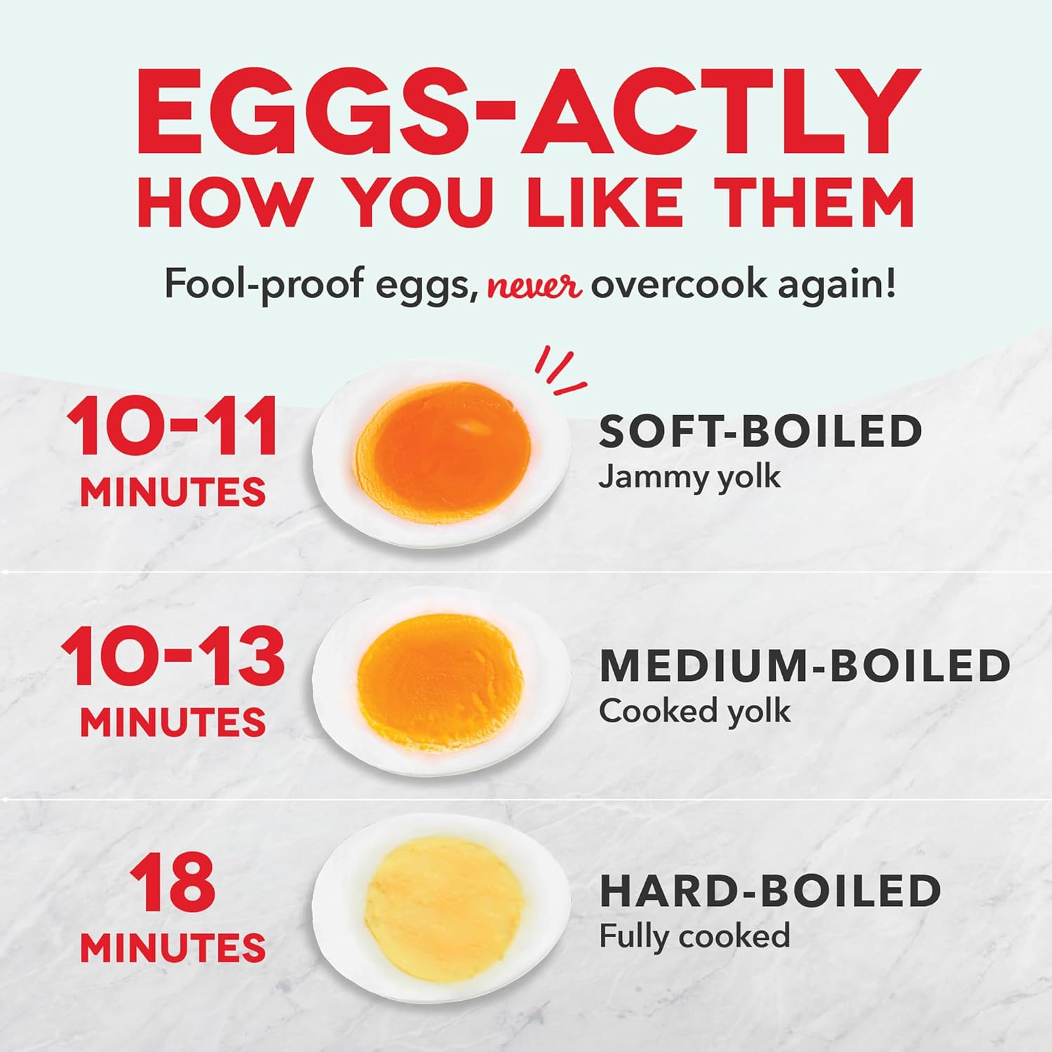 Thumbnail 4 de Dash Deluxe Egg Cooker 12-Egg Boiler & Steamer