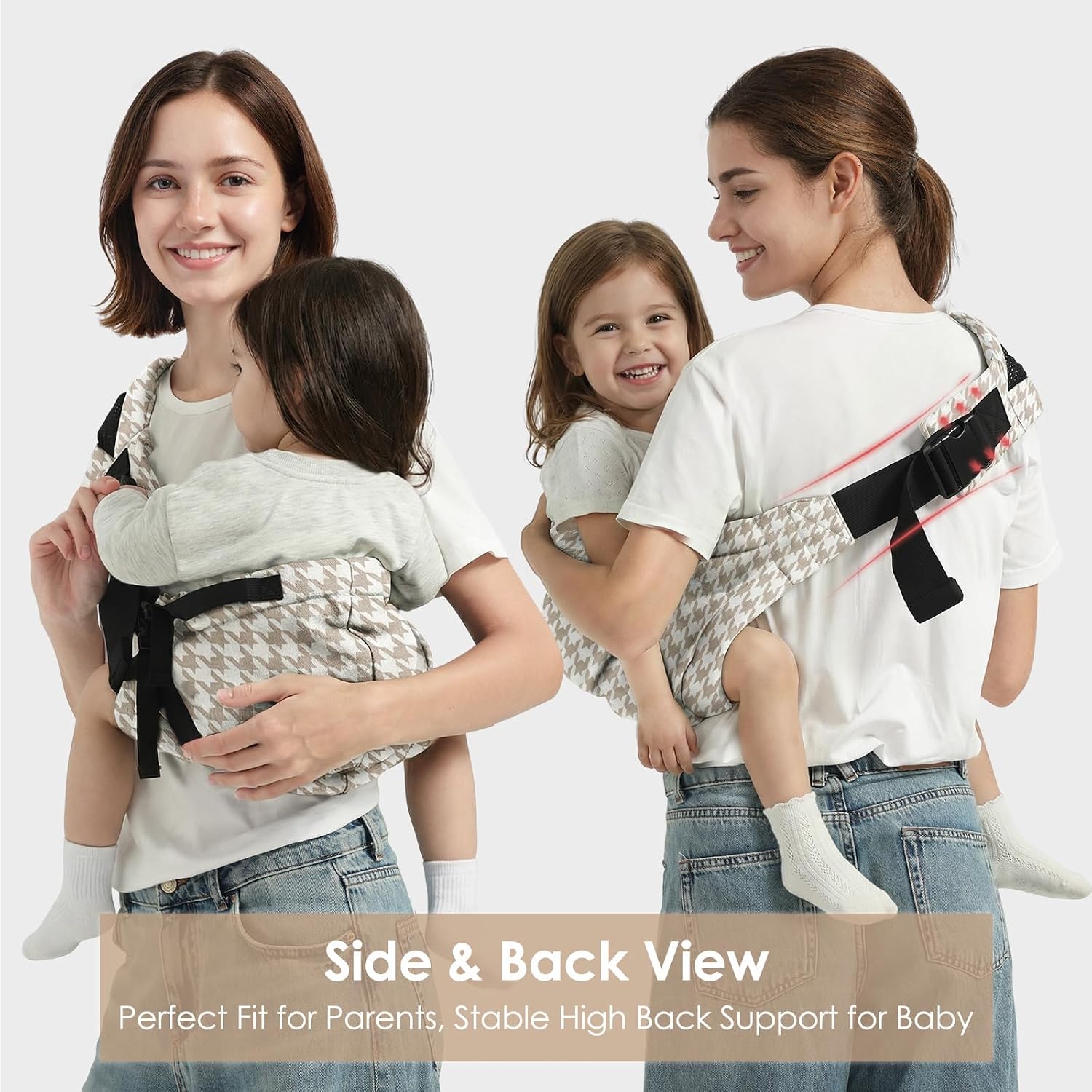 Detalle 2 de Shiaon Baby Sling Carrier 8–40 lb