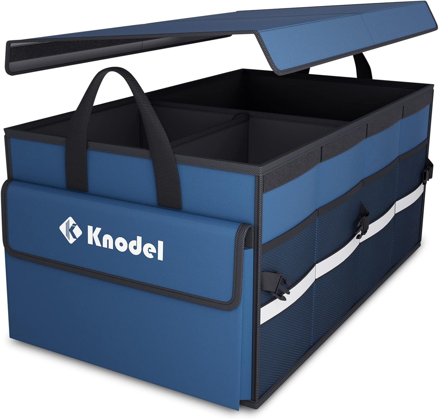 Thumbnail 6 de K KNODEL Car Boot Organiser with Foldable Cover (Medium, Pink): A practical, expandable organiser for tidy boots
