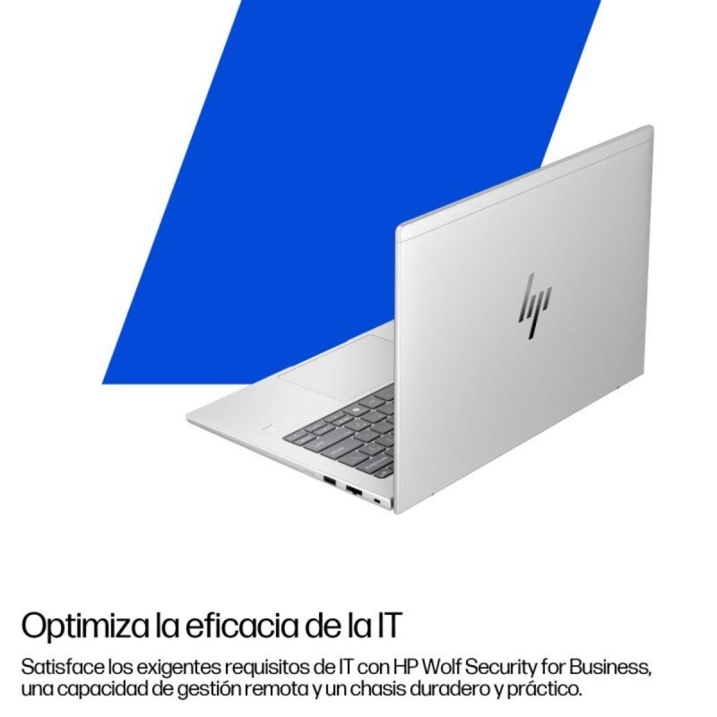 Detalle de HP EliteBook 6 G1i, portátil de 13,3″ con Core Ultra 7 255U, 16 GB y SSD de 512 GB