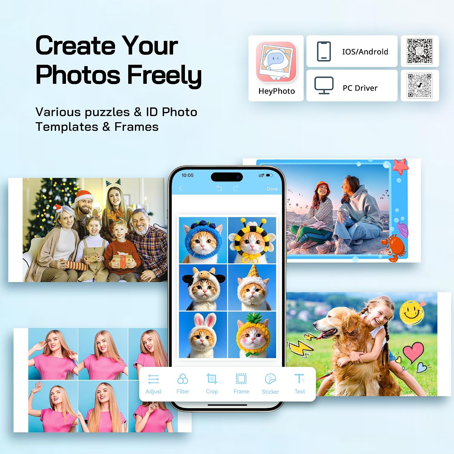 Detalle 2 de WOLFANG Photo Printer 54 sheets