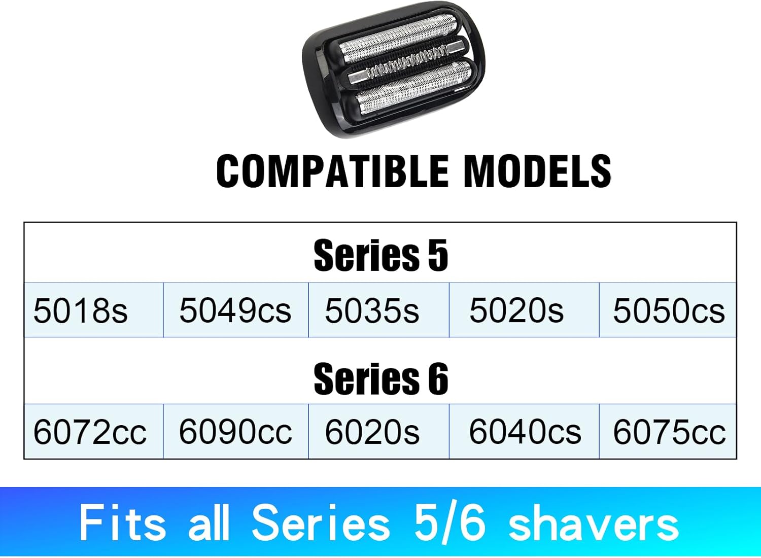 Thumbnail 4 de Braun 53B Replacement Shaver Head for Series 5/6