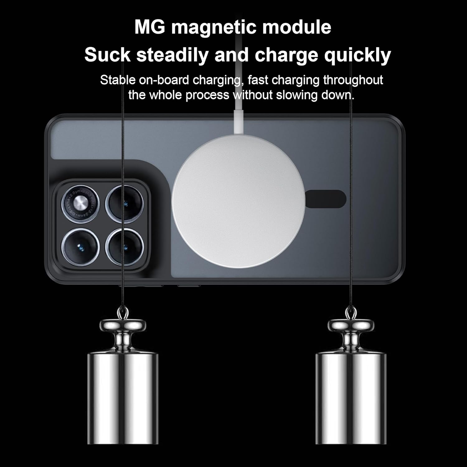 Thumbnail 6 de FDHYFGDY Cover Magnetica per Motorola Edge 70 Fusion/70 Fusion+: custodia in PC ultrasottile, magnetica e antiurto