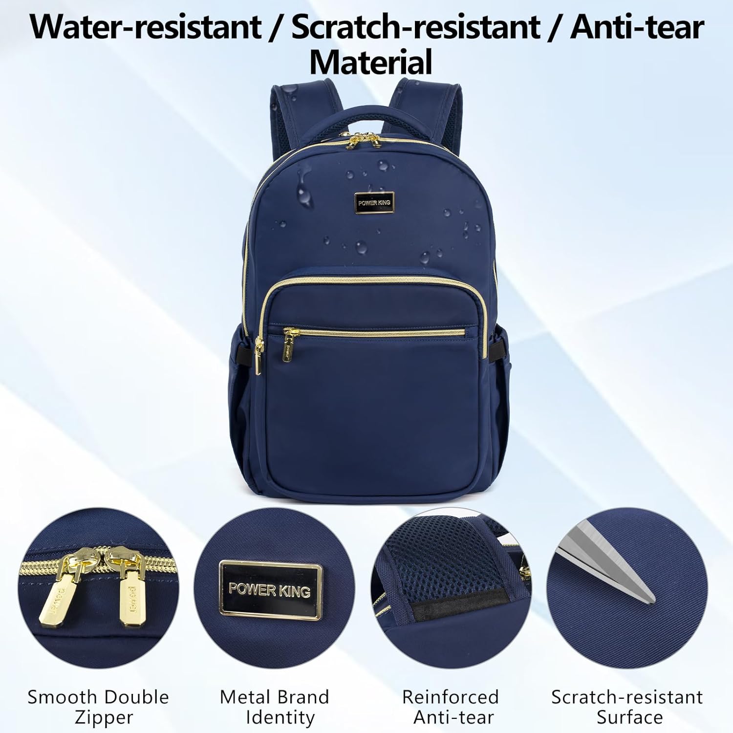 Thumbnail 3 de POWER KING 15.6" Laptop Backpack 25L