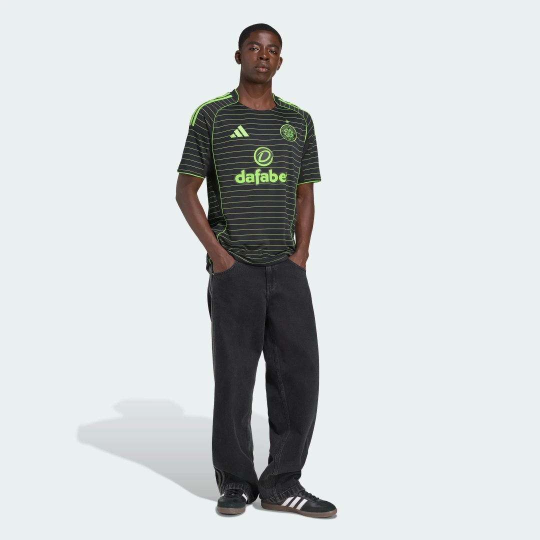 Thumbnail 2 de adidas Camiseta segunda equipación Celtic FC 25/26 negra